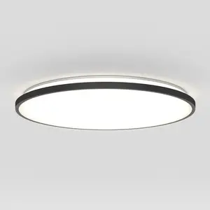 Europa 21 in. LED modern flush mount light - with remote