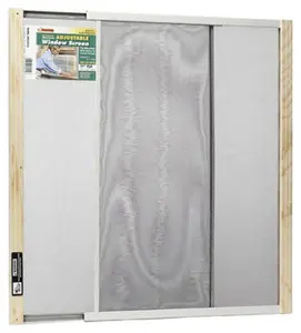 AWS2433 Metal Rail Extension Window Screen - 24 x 19-33 in.