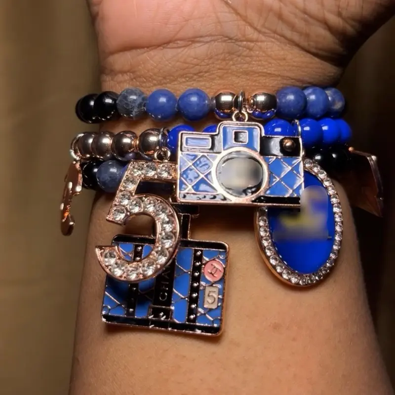 Classy & Bougie 3pc Charm Bracelet Sets