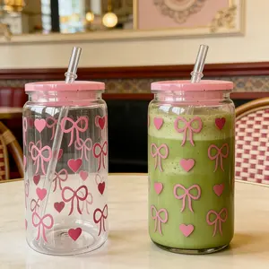 350ml Bow Ribbon Straw Tumbler | Travel Cup for Car, Gym & Coffee | Aesthetic Sports Water Bottle Drinkware