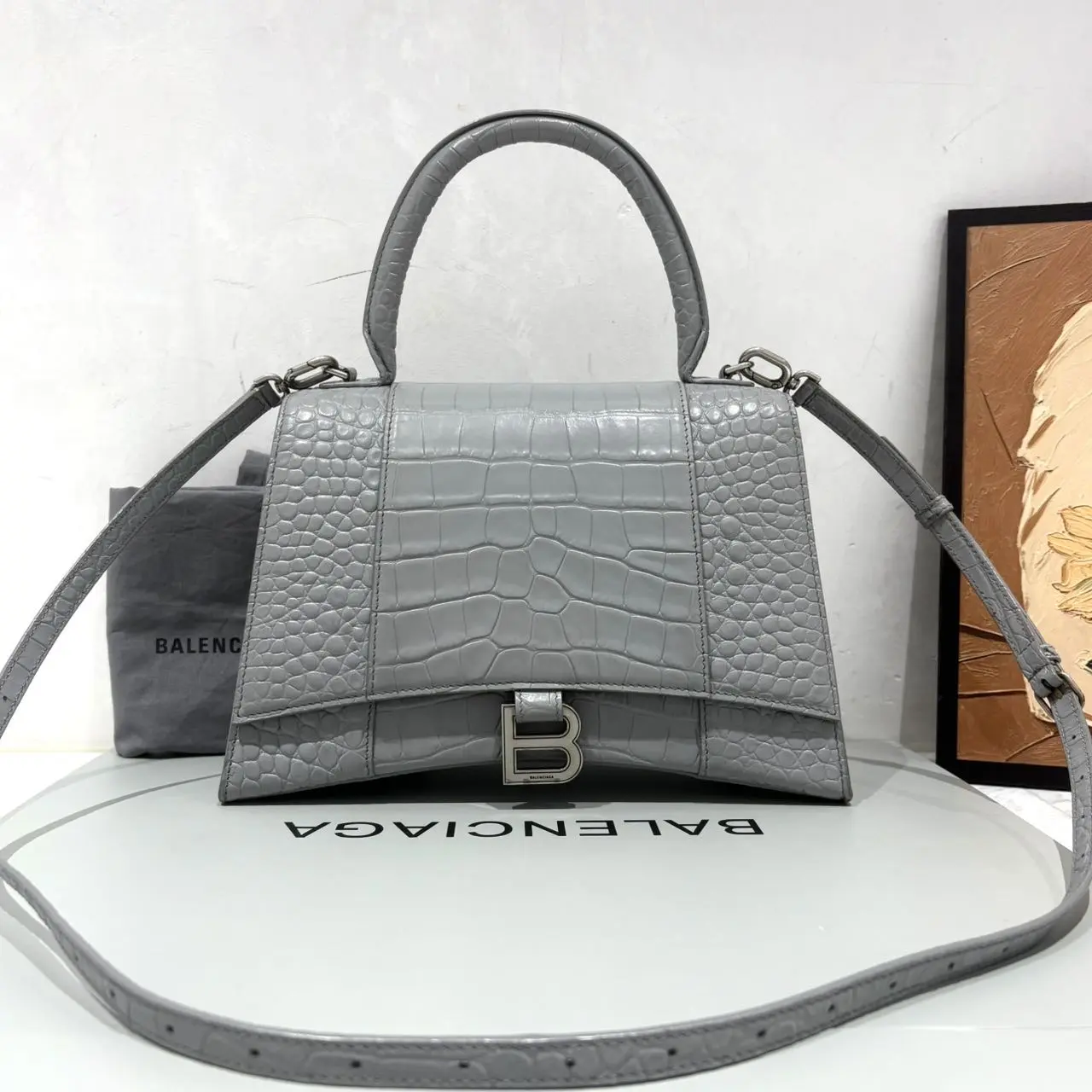 Pre-owned Balenciaga Leather Shoulder Bags 7.8'' R3499 Shoulder Bag C5436353598 0225 T1 Chloe
