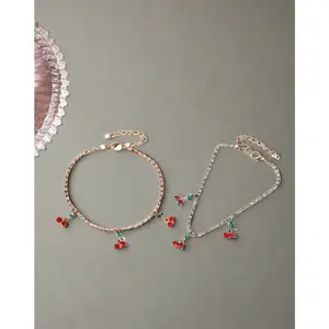 “Cherry Anklet