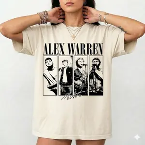 Comfort Colors Alex Warren Music Tour 2026 Inspired Shirt, Retro 90s Alex Warren Tour Concert Vintage Shirt Alex Warren Merch 2026
