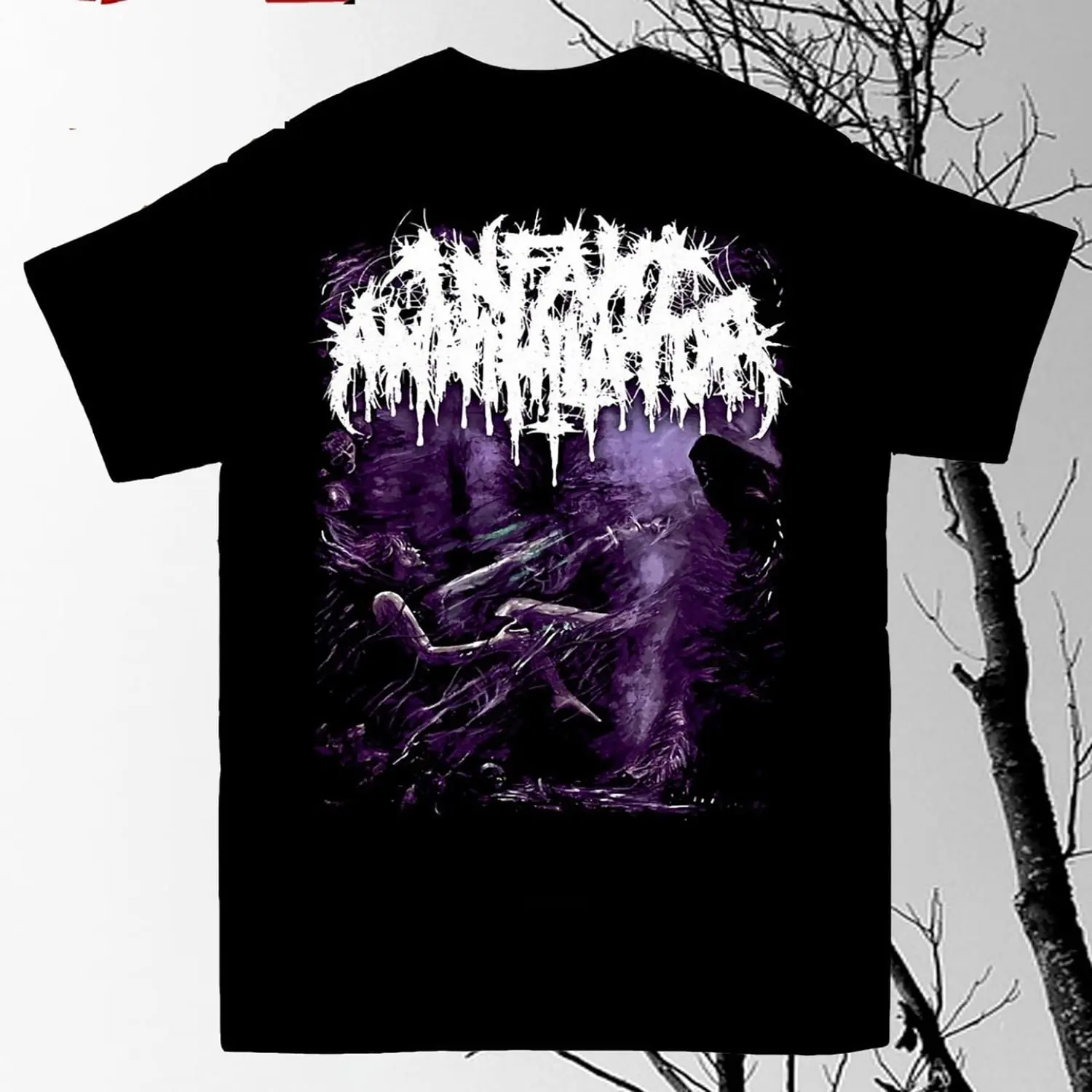 HOT NEW Infant Annihilator T-Shirt Short Sleeve Cotton Black Unisex