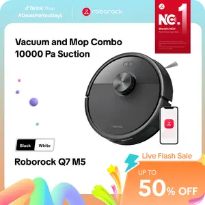 Roborock Q7 Series Robot Vacuum and Mop Combo, LiDAR Navigation, Pet Hair, Automatic Vacuum Cleaner for Home Robot, Self-Charging Robotic Vacuum Cleaning, APP-Controlled Mopping  #DealsforYouDays fathersdaygift