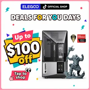 ELEGOO Mars 5 Ultra Resin 3D Printer with 7" 9K Mono LCD, 150mm/h High Speed Printing, Smart Automatic Leveling, Intelligent Detection, WiFi-Transfer, Printing Size of 6.04 × 3.06 × 6.49 inch