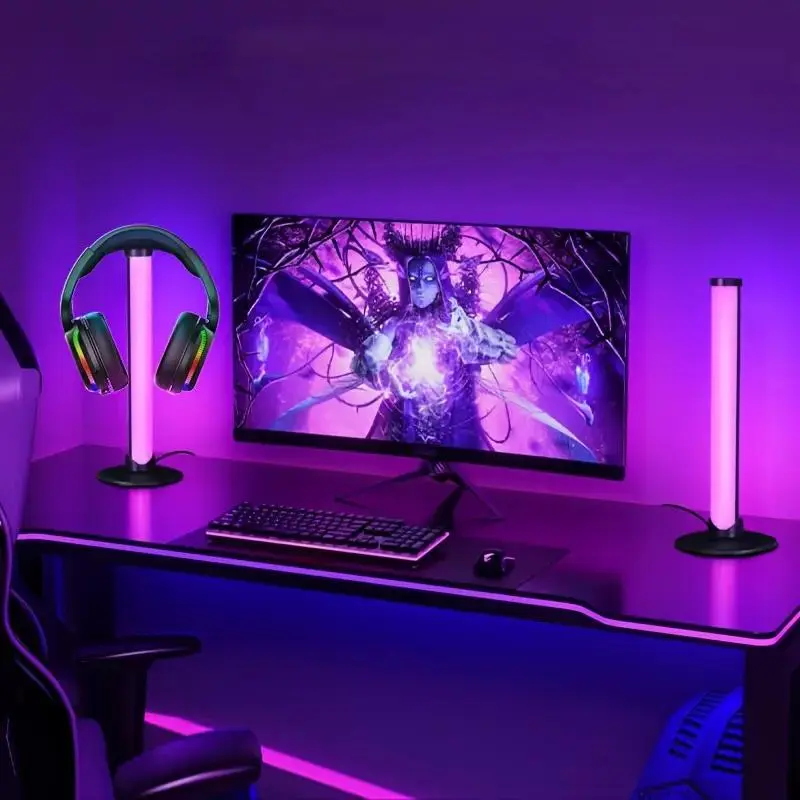 LED Light Strip, RGB Light Strips, RGBIC TV Backlight Ambient Lighting, Rainbow Color-Changing LED RGB Lights with Dynamic Modes, Dimmable Brightness and Speed Up or Slow Down Desktop Light Effects, RGB Backlighting, RGB LEDs