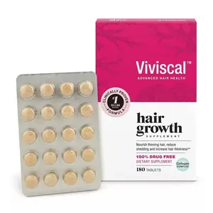 Viviscal Hair Growth Supplement for Women 180 Tablets - 3 Month Supply