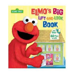 Elmo's Big Lift-and-Look Book (Sesame Street) b y Anna Ross