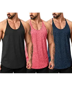 Muscle Cmdr Men's Y-Back Tank Top—highly elastic, breathable, and quick-drying. Ideal for bodybuilding and gym workouts, this tie-dye athletic tank features a sporty summer style suitable for outdoor activities.