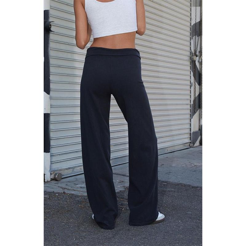 John Galt Women's Black Priscilla Flare Pants