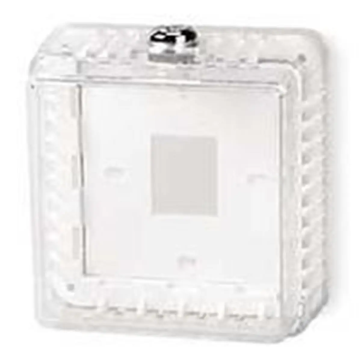 212 MAIN Tempro TP01CL Plastic Reptile Thermostat Guard - Mini Size, Lockable, Tamper-Proof, Protective, Includes Hardware and Key