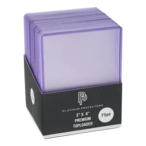 75pt Toploaders — For Thick Inserts & Light Memorabilia (25-Pack)