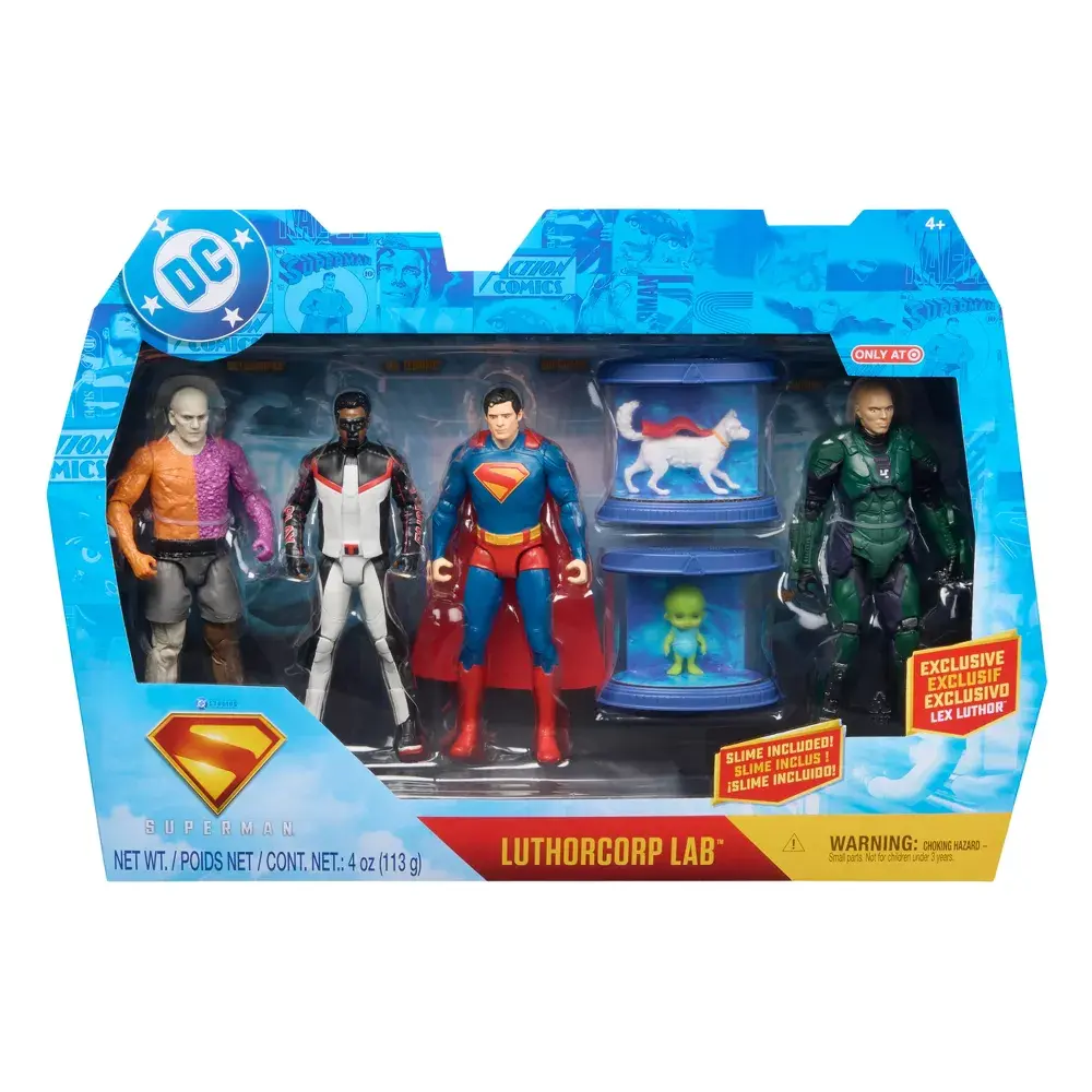 DC Comics Superman TRGX Action Figure Set 6" - 4pk DC Comics Superman TRGX Action Figure Set 6" - 4pk