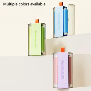 Washable Lint Roller with Portable Design and Cover for Effective Pet Hair and Dust Removal on Clothes reusable lint remover Reusable