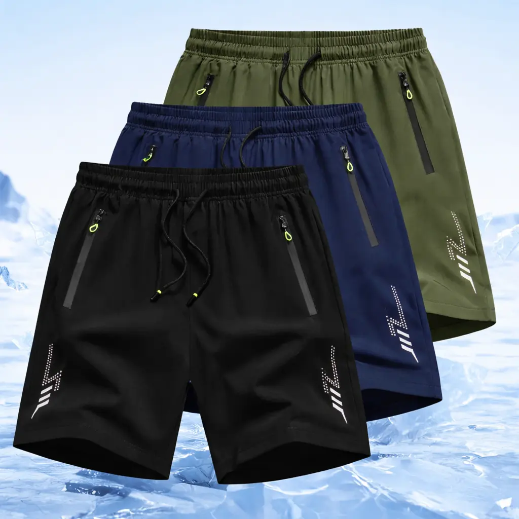 Black + Dark Blue + Army Green