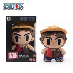 1PC Officially Licensed Netflix Product Cartoon Style One Piece Live-action Luffy Plush Toy, Soft Adorable Stuffed Stress Relieving Pillow for Bedroom Decoration A Gift Soft and Fluffy A Must-have for Anime Fans