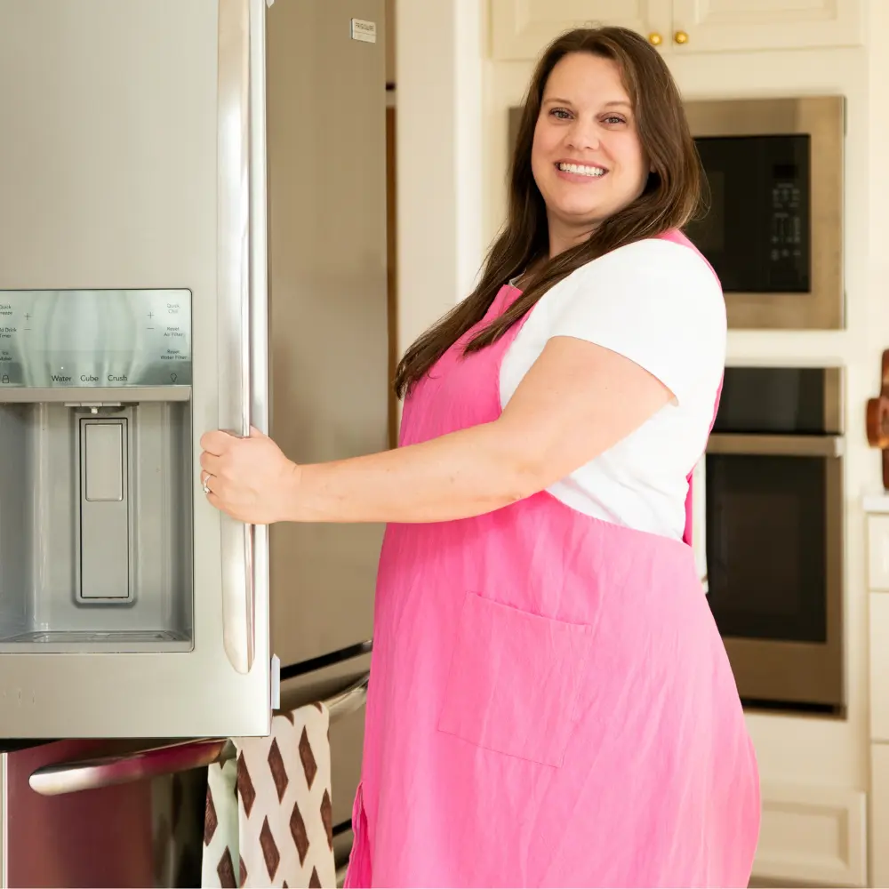 Bubble Gum Batter Plus Size Crossback Cottagecore Apron