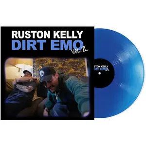 Ruston Kelly - Dirt Emo 2  [VINYL RECORD - LP] Blue, Clear Vinyl, Extended Play