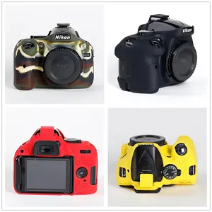 Soft Silicone Armor Camera Body Case For Nikon D750 D850 D7500 D7200 D5600 D3400 D7000 D5200 D610 D600 D780 D5300 D3500 Z6II Z7