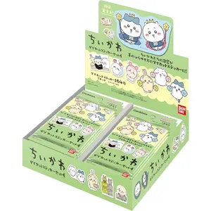 Chiikawa Japanese Chiikawa Die Cut Sticker Set 4 (BOX) 20 packs Hachiware Rabbit Usagi BANDAI Carddass