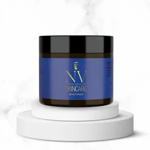 2 oz. Jar All-Natural Beard Pomade! Premium Ingredients, Growth-Boosting, Chemical-free, Cruelty-free and Vegan, Expertly Crafted for All Beard Types, Ethically Sourced, Results-Driven Beard Care Solutions.