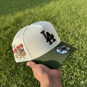 2026 LA Dodgers Baseball Cap – Adjustable MLB Snapback Hat with Embroidered LA Logo, Flat Brim Streetwear Hip Hop Fashion for Men Women, Urban Casual Outfit TikTok Trend