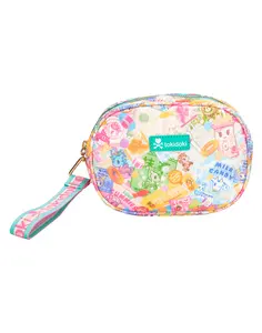 Candy Craze Round Zip Pouch Wristlet