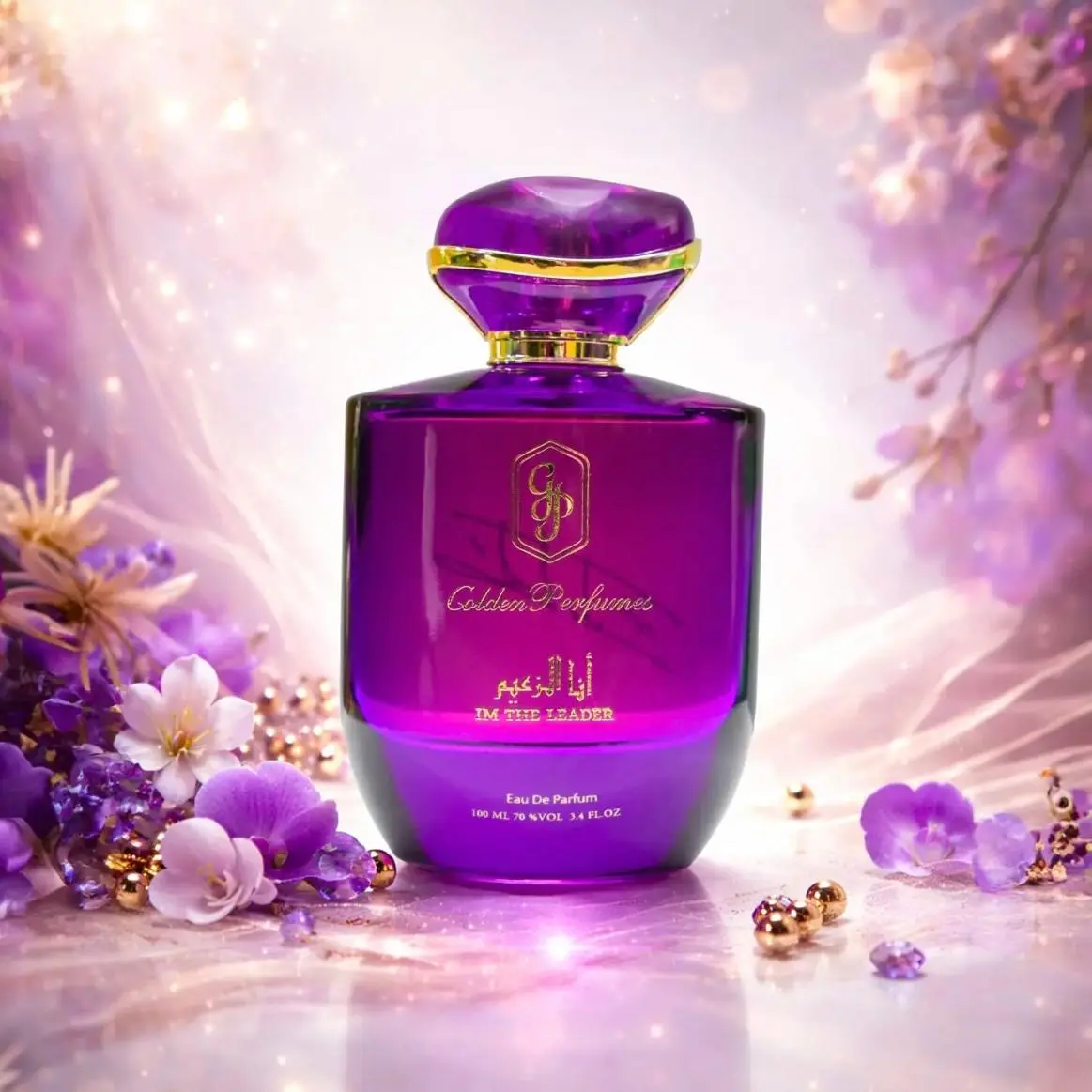 Ana Al-Zaim (I'm The Leader) Golden Perfumes – Unisex Luxury Power Scent Dubai Noor