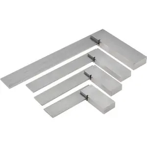 Value Collection 4 Piece, 2, 2-3/8, 3, 4 Inch Base Length, 2, 3, 4, 6 Inch Blade Length, Square Set Steel, Includes 4 Pc. Set of 2-6 Inches SS/2-3-4-6/ST