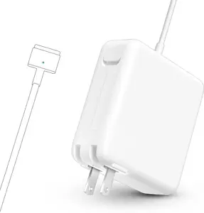 85W MacBook Pro Charger, Fast Charging Power Adapter with Replaceable AC 2T-Tip Connector, Laptop Charger Compatible with MacBook Pro and Air 13-15" Retina Mid-2012 and Later.