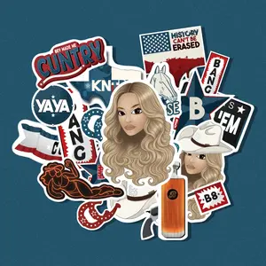 Cowboy Mother Sticker Set | The B-Hive