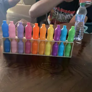 Match The Bottle Color Game 20 pcs for Family Game Nights & Parties Enhances Logical Thinking Skills Fun Interactive Educational Tool for Kids & Adults Portable