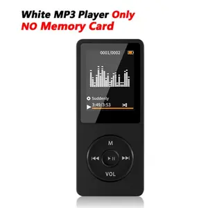 Portable MP3 Player With LCD Digital Display FM Radio Video Hifi MP3 Player E-books Support Bluetooth Lossless Music Player