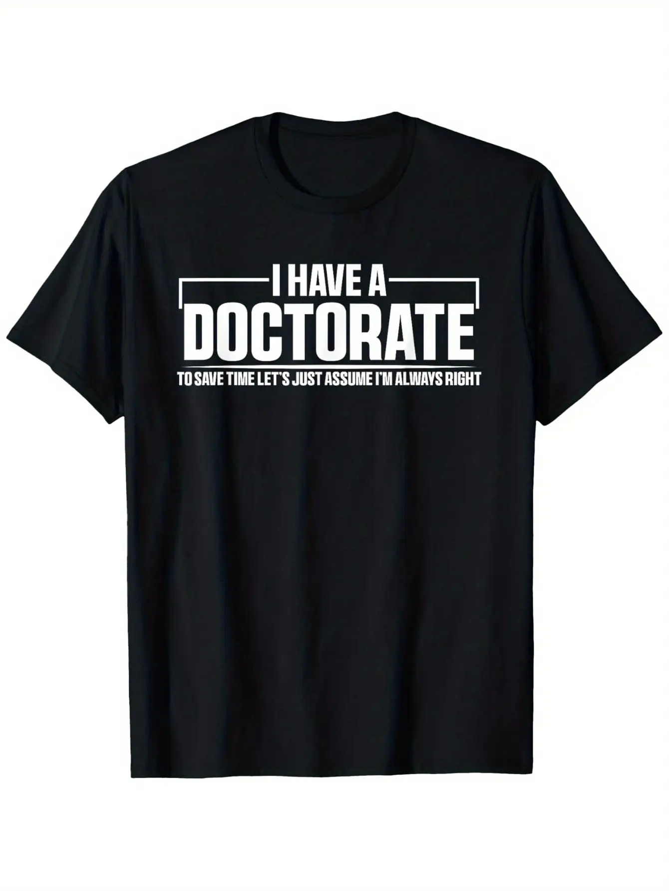 I Have a Phd Graduation Party T-Shirt, New Style S unisex soft cotton short sleeve t shirt, vintage graphic casual tee for men women teens, perfect birthday holiday gift for camping travel gym daily street casual wear