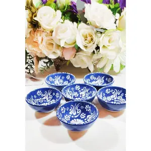 Blue Motiff Moroccan Pottery Bowl Small