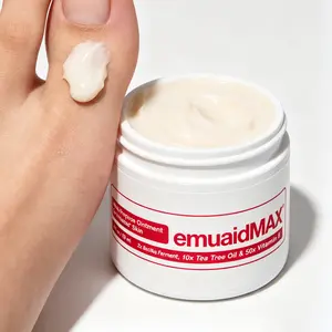 Tired of Itchy Feet & Discolored Nails? EmuaidMAX Ointment Soothes Irritated Skin & Supports Healthy Nails | Maximum Strength