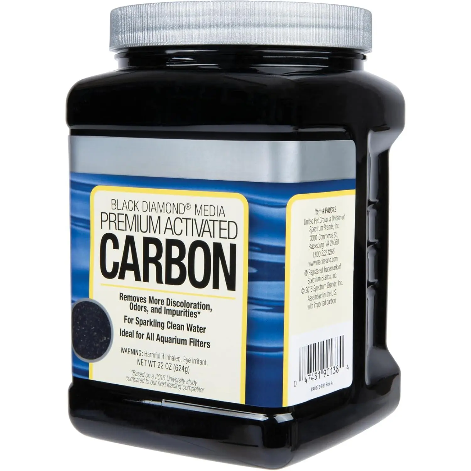 Premium Aquarium Filter Media - 22oz Activated Carbon for Fish Tanks - Long-Lasting Water Purification - Removes Odors & Toxins - Safe for Freshwater & Saltwater - Reusable Filter Carbon frog  terrarium