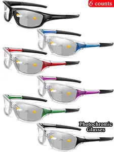 Photochromic Cycling Sunglasses, Outdoor Sports Sunglasses, Running Sunglasses, Sports Eyewear for Men & Women
