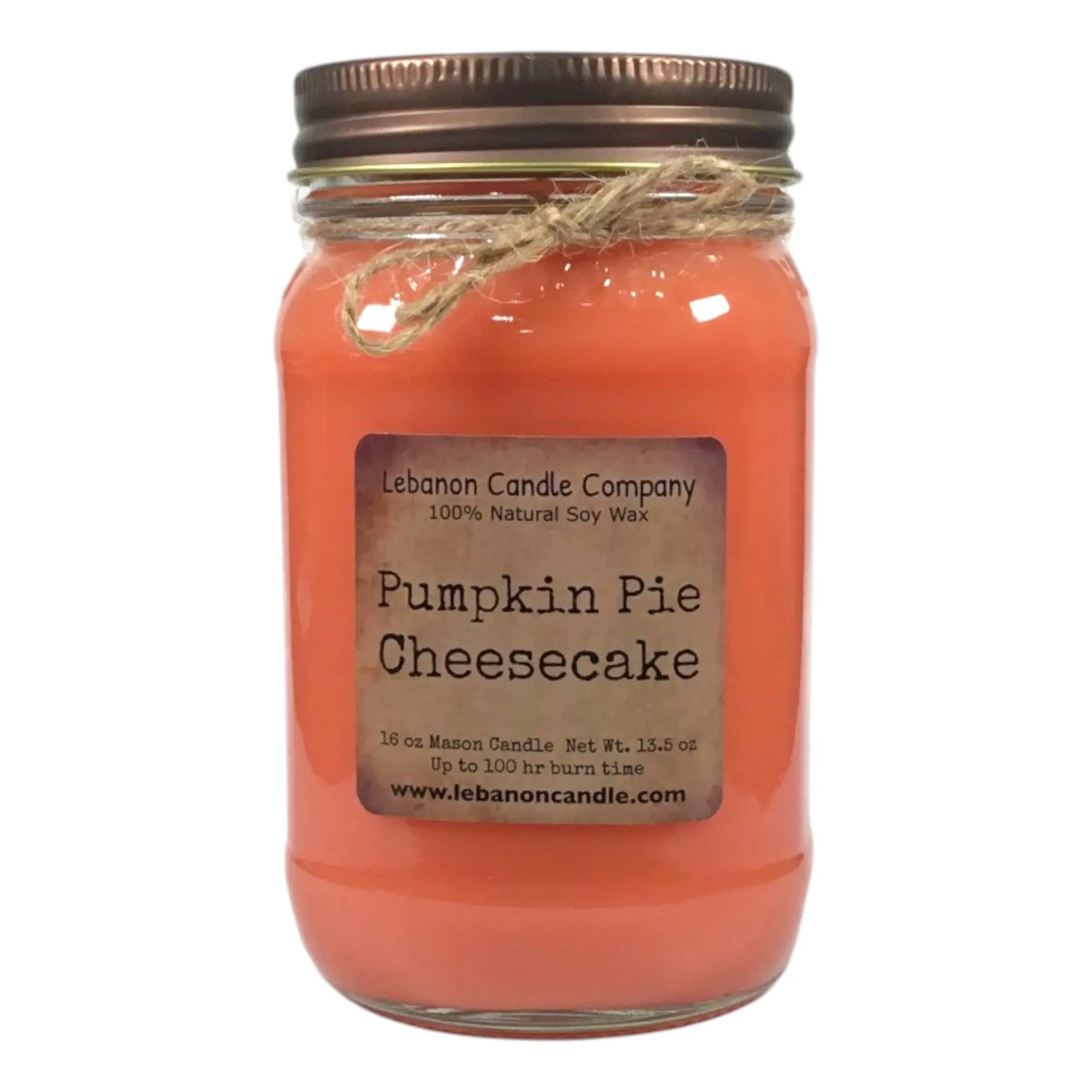 Pumpkin Pie Cheesecake Candle
