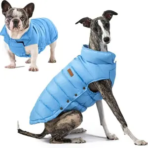 SPACE LION Down Jacket for Dogs - Cozy & Protective Warmth for Chilly Days - Snug Fit for Comfort - Ideal Dog Wardrobe Addition