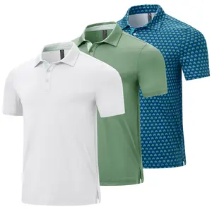 3 PAC GOPUNE Men's Classic Polo Shirts Short Sleeve 3-Button Fashion Golf Polo Moisture Wicking Athletic Tennis T-Shirts Casual Contrast Collared Work Printed Polo Shirts Sports Tops #summervibes #outdoorfun
