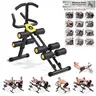 Magic BB Foldable Ab Workout Equipment for Home Gym, Squat machine For Abs, Ride & Rowing Machine for Botty Glutes Butt Thighs,Core Strength Trainer for Full Body Exercise ,High-Intensity Sit Up&Push Up Machine Summervibes