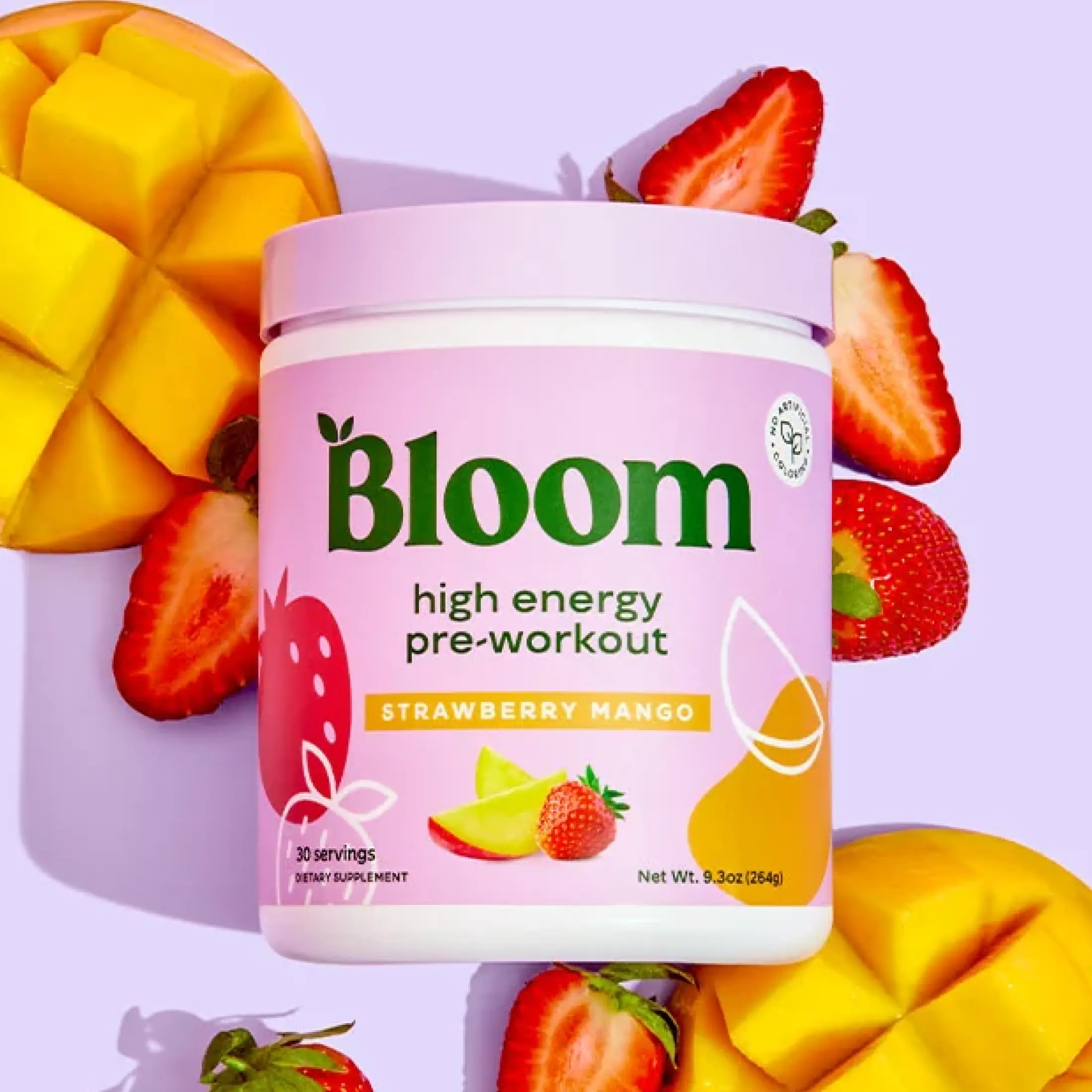 Bloom Nutrition High Energy Pre-Workout Powder (30 Servings) - Natural Caffeine, Amino Acids & Focus Support for Endurance Bloom Nutrition High Energy Pre-Workout Powder (30 Servings) - Natural Caffeine, Amino Acids & Focus Support for Endurance