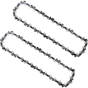2PC 8 Inch Polesaw Chain Replacement for Greenworks 20102 (A), 20302, 20352, 20642, 20672, PS40B00-3/8" - .050" - 33 Drive Links