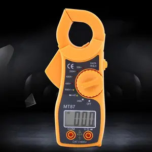 Digital Clamp Multimeter AC DC Voltmeter Ammeter Ohmmeter Voltage Tester Meter with LCD Display