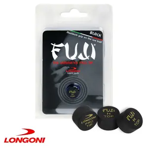 Longoni Fuji Black Cue Tip Ø14mm Hard 1 pc
