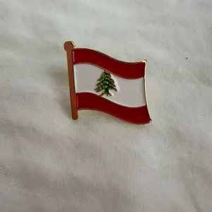 Lebanon Flag pin