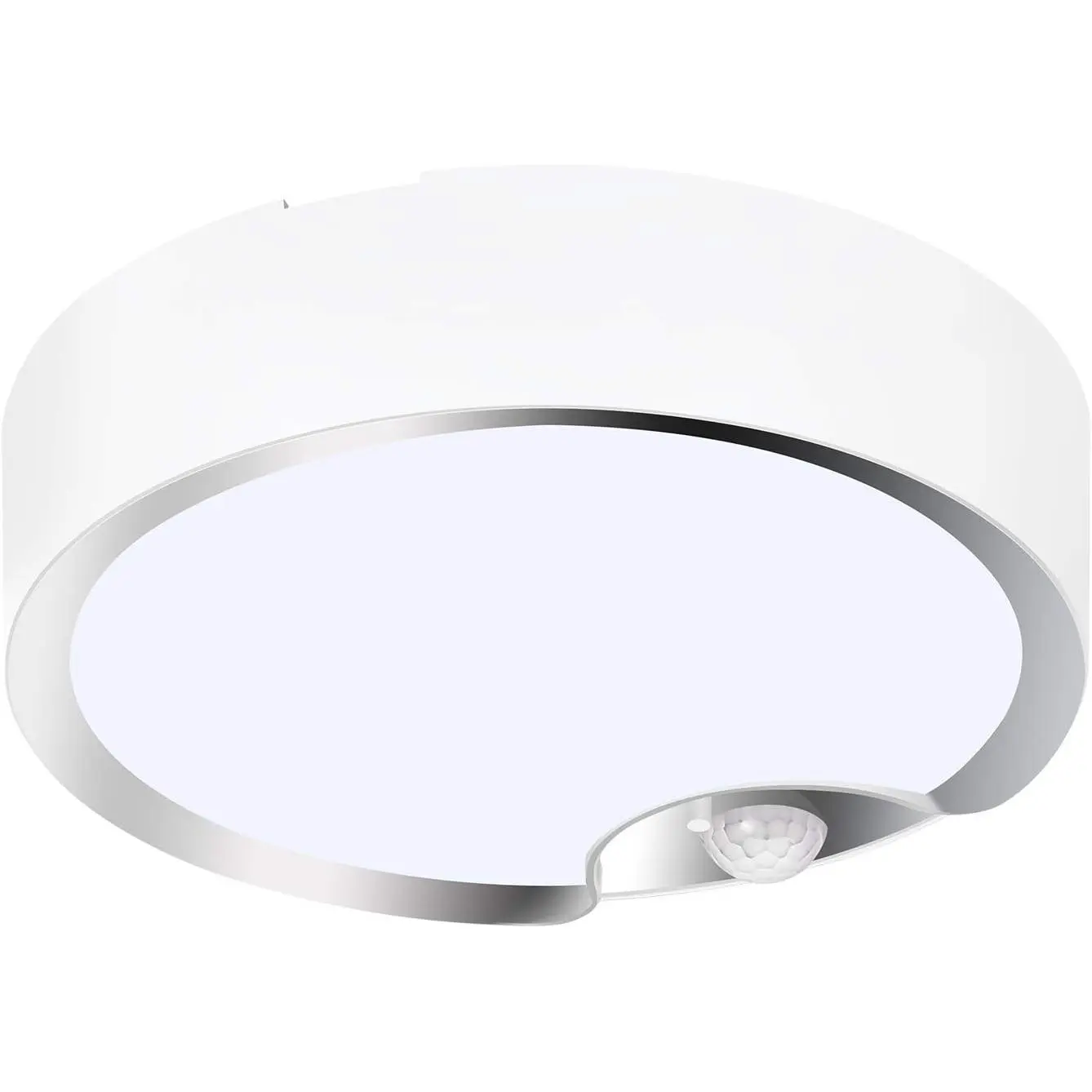 [Summer Finds] TOOWELL Motion Sensor Ceiling Light Battery Operated Indoor/Outdoor LED Ceiling Lights for Closet Hallway Pantry Laundry Stairs Garage Bathroom Shower Porch Shed Wall 400LM Motion Activated Light,Summer Vibes