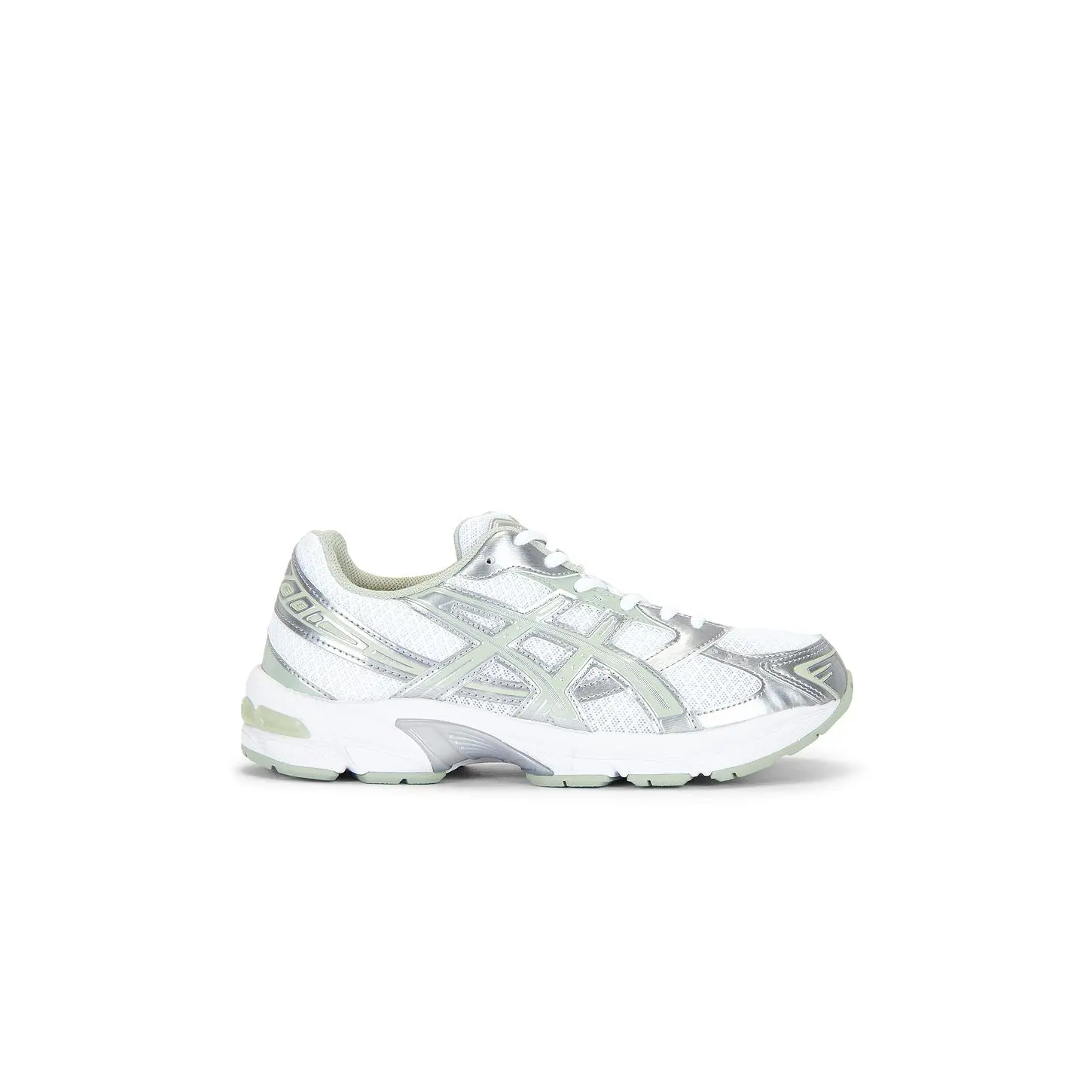 Asics Gel-1130 Sneaker in White & Sage Frost